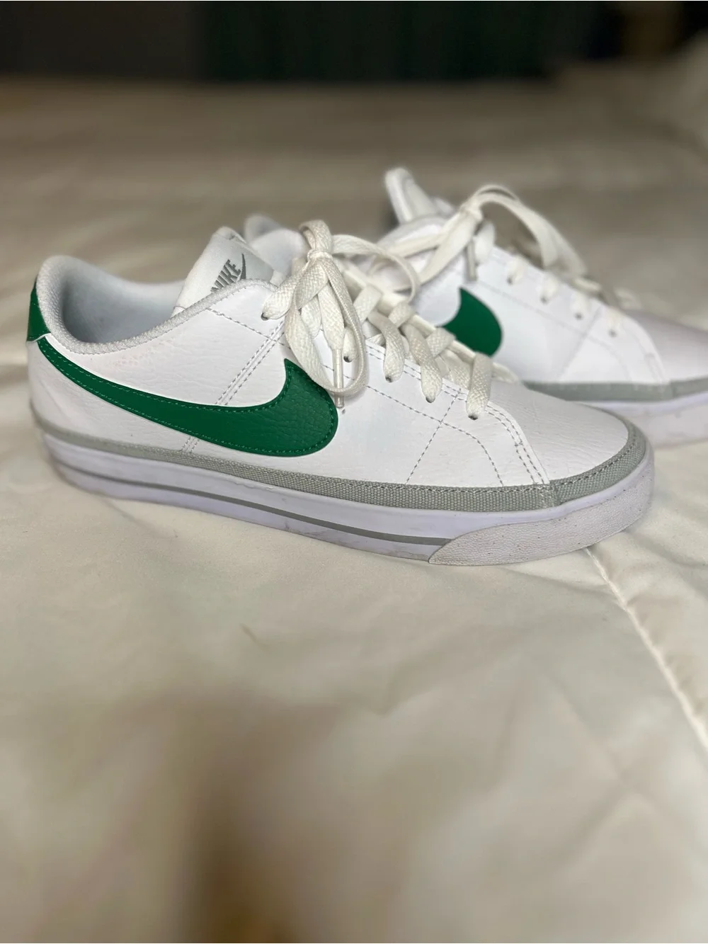 Nike Court Legacy Next Nature White Green Sz 8 – FQ8891-100